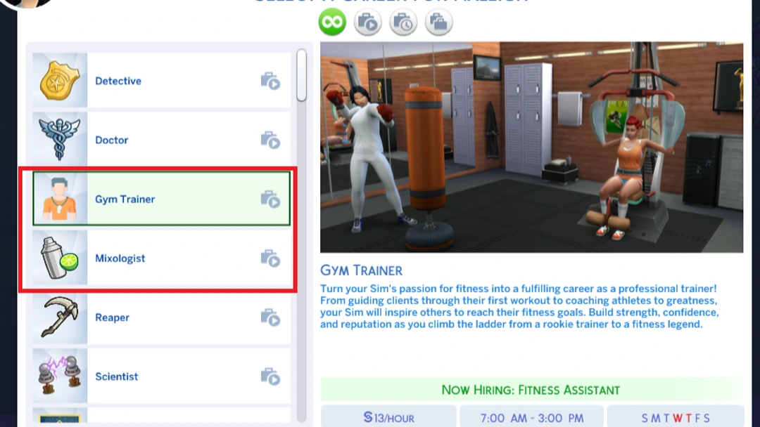Custom Active Careers 1.1.1